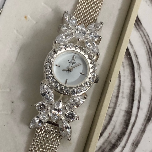 Lenox Accessories - Lenox butterfly watch and matching earrings